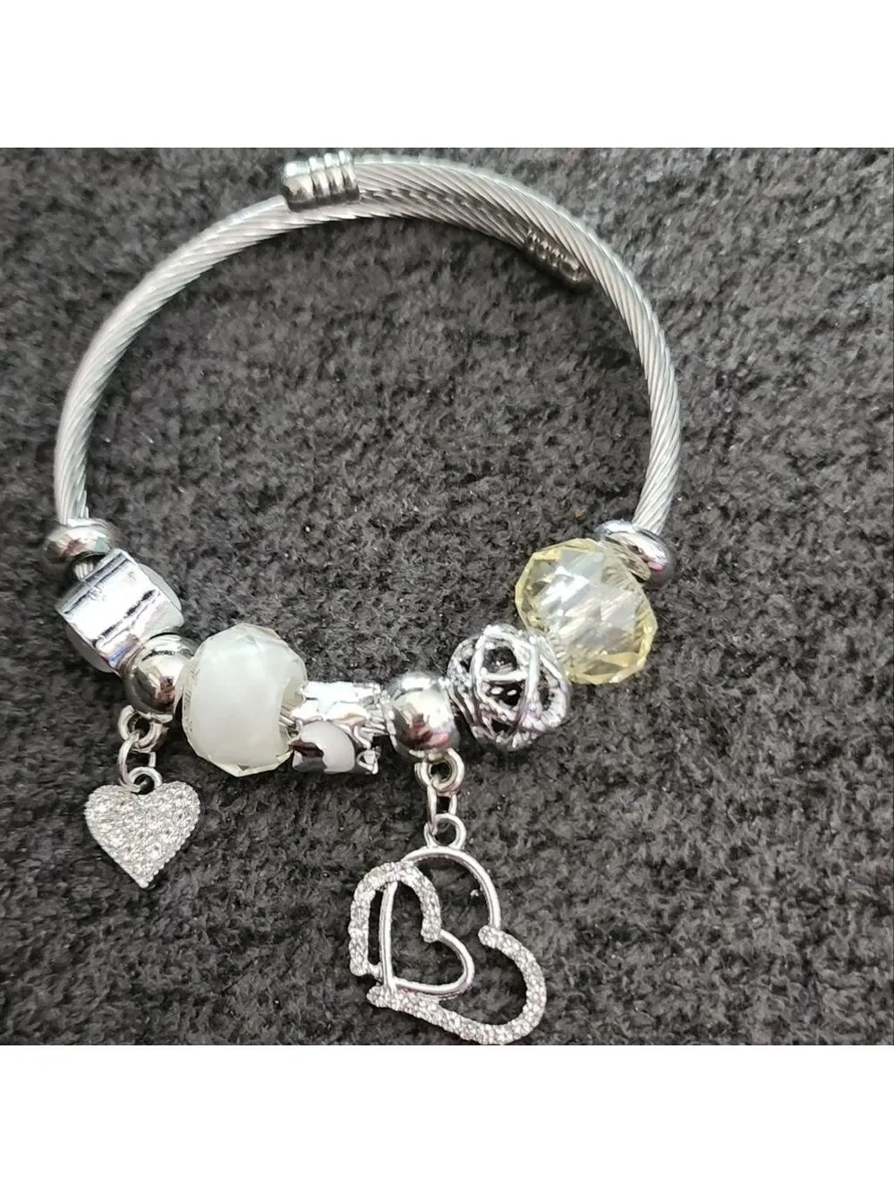 N/A silvertone bracelet